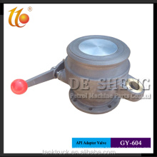 Fuel Tanker API Adaptor Valve Loading Unloading Valve